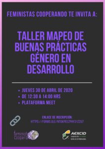 ONGDs extremeñas participan en un taller de Mapeo colectivo de buenas prácticas de Género en Desarrollo