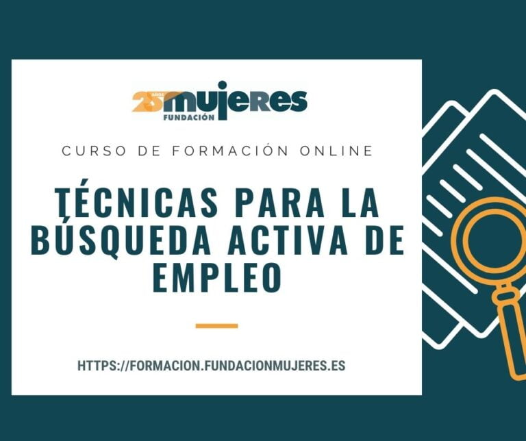 Curso online: "Técnicas para la búsqueda activa de empleo"
