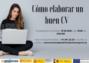 Taller online: Cómo elaborar un buen CV