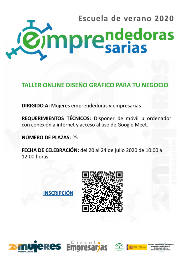 #EscuelaDeVeranoFM-Taller online: Diseño gráfico para tu negocio