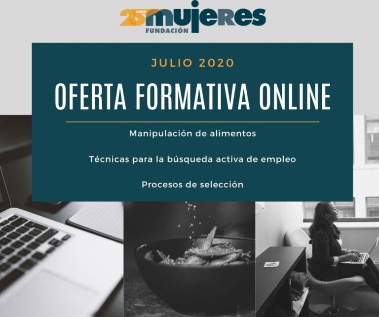 Nueva oferta formativa para la mejora de la empleabilidad en julio 2020