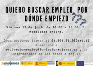Taller online: Quiero un empleo. Por dónde empiezo