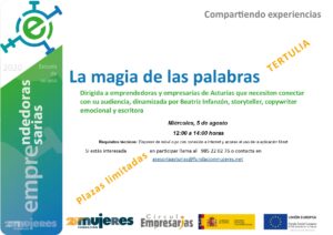 #EscuelaDeVeranoFM-Tertulia: La Magia de las Palabras