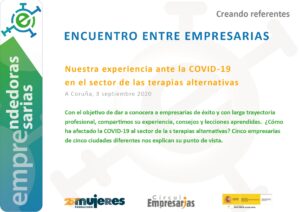 #EscuelaDeVeranoFM-Encuentro con Empresarias: Nuestra experiencia ante la COVID-19 en el sector de las terapias alternativas