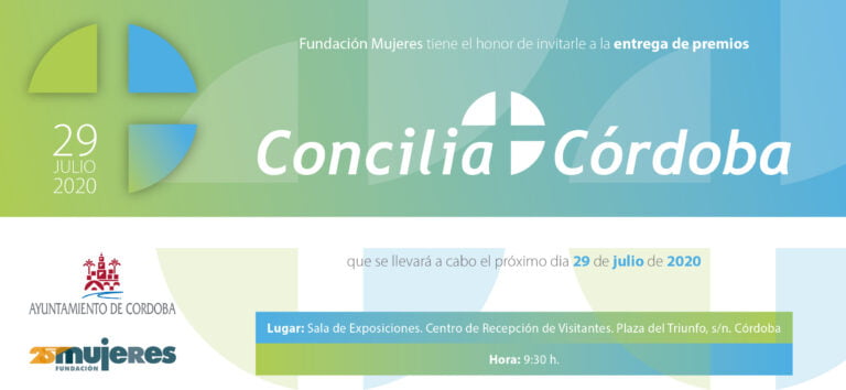 Jornada "Concilia Córdoba" 2020. Entrega de premios a empresas con sede en Córdoba