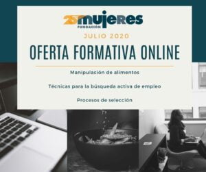 Formación del campus virtual para el mes de julio ¡Plazas disponibles!