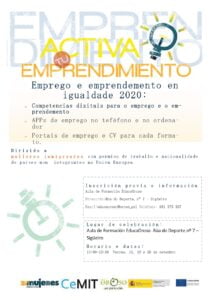 Competencias Dixitais para o emprego en Sigüeiro - Oroso