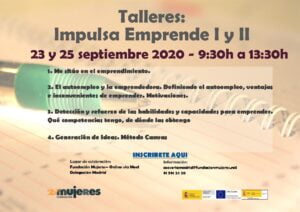 Talleres Impulsa Emprende I y II