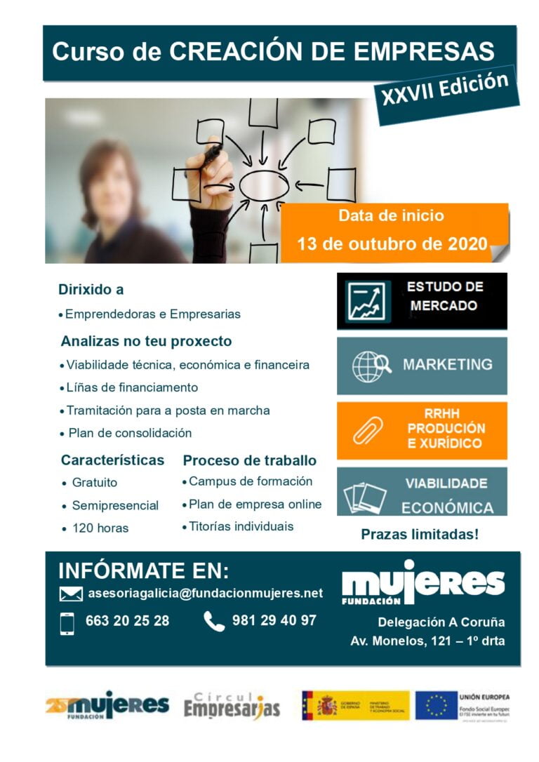 Curso de Creación de Empresa na Coruña