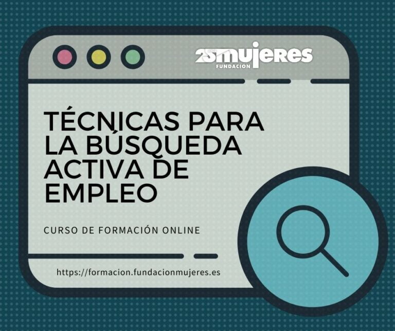 Curso online: "Técnicas para la búsqueda activa de empleo"