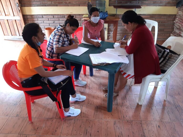 Continúan las formaciones de la Escuela Comunitaria Feminista de Larreynaga (Nicaragua)