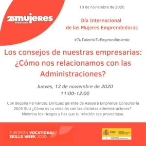 #TuTalentoTuEmprendimiento-Los consejos de nuestras empresarias: ¿Como nos relacionamos con las administraciones?