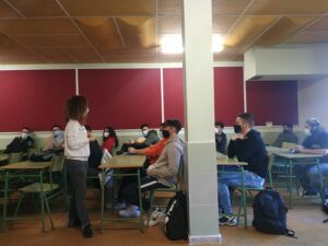 Impartición de talleres de sensibilización en diferentes centros educativos de Cáceres