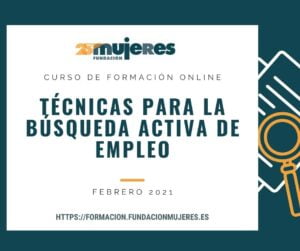 Curso online: "Técnicas para la búsqueda activa de empleo" (Febrero 2021)