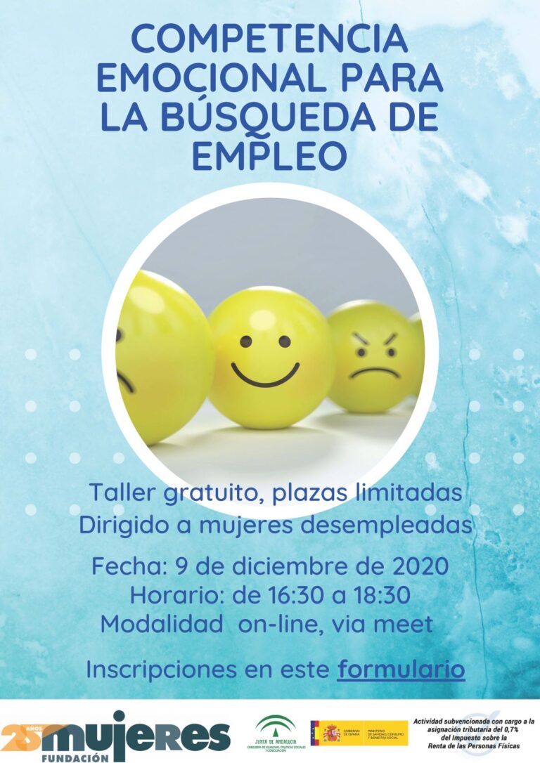 Taller "Competencia emocional para la búsqueda de empleo"