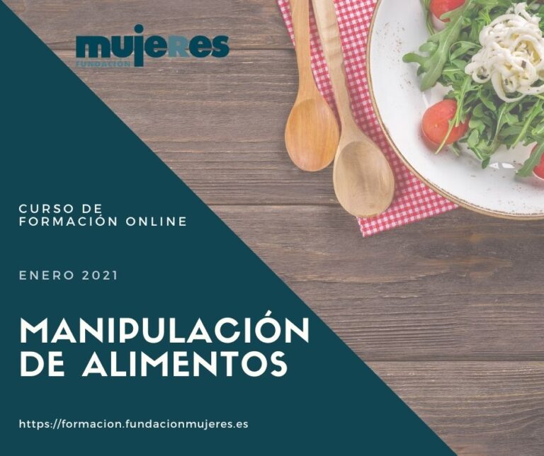 Curso online: "Manipulación de alimentos" (Enero 2021)