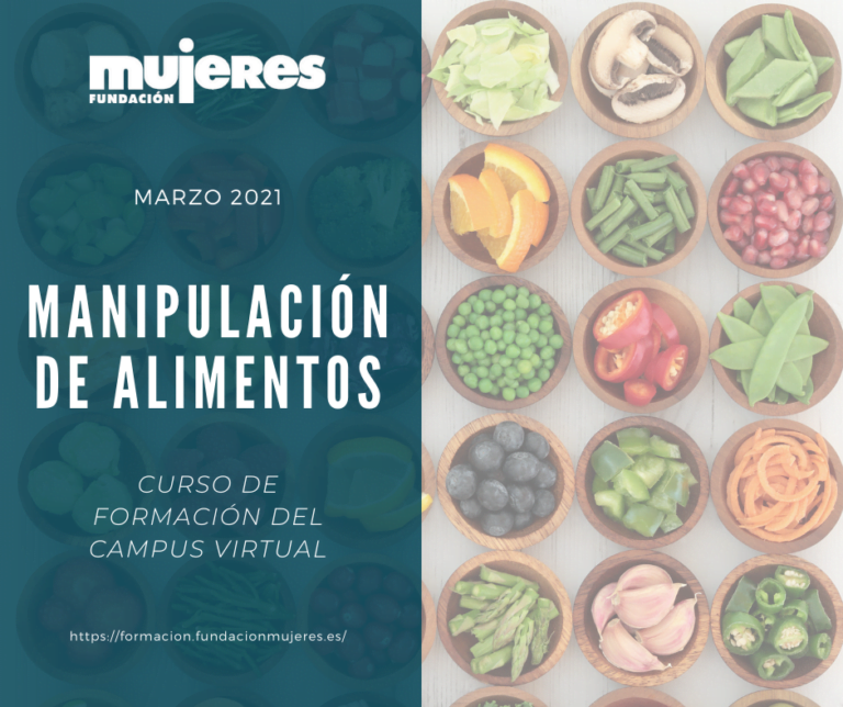 Curso online: "Manipulación de alimentos" (Marzo 2021)