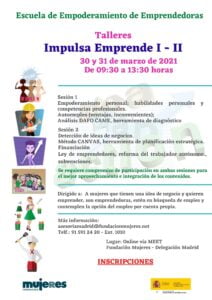 Taller Online: "Impulsa Emprende I - II"