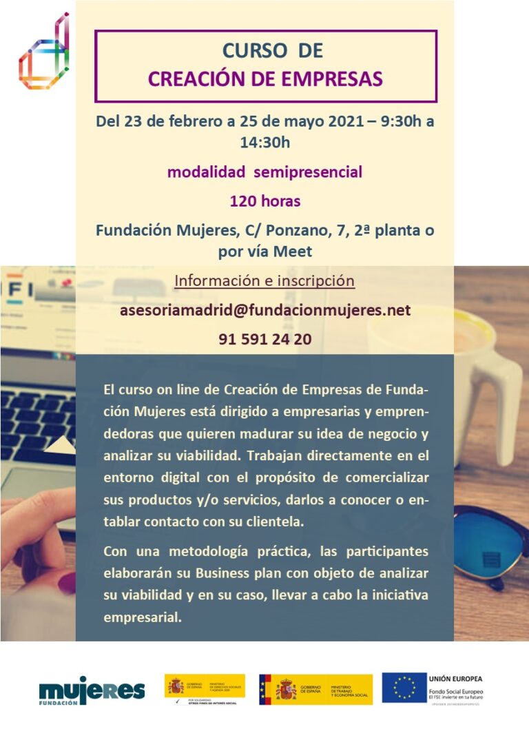 XXIX Edición Curso de Creación de Empresas en Madrid