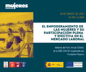 Jornada "El empoderamiento de las mujeres y su participación plena y efectiva en el mercado laboral"