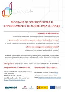 Programa de Empoderamiento de Mujeres para el empleo