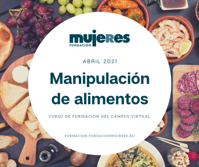 Curso online: "Manipulación de alimentos" (abril 2021)