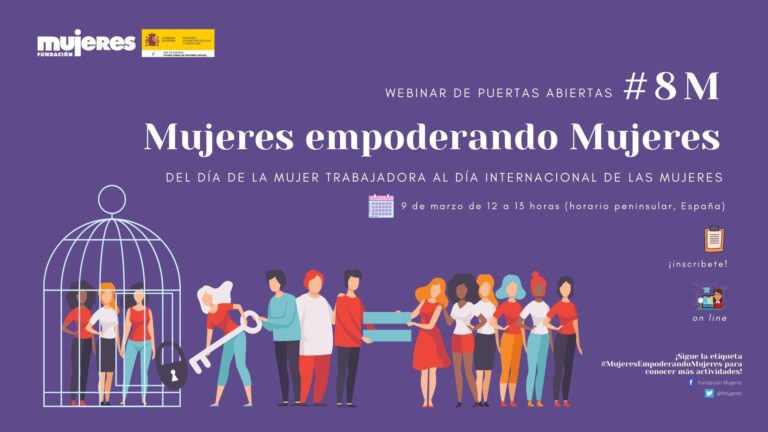 Webinar de puertas abiertas #MujeresEmpoderandoMujeres