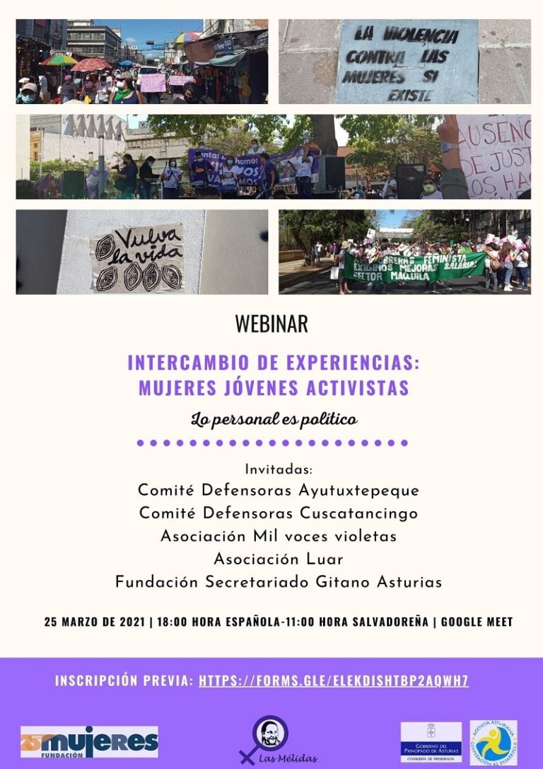 Fundación Mujeres organiza la  Webinar “Intercambio de Experiencias: Mujeres Jóvenes Activistas”