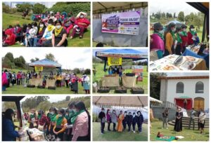 Encuentro de Mujeres productoras y emprendedoras "Pushak Kawsay" (Quisapincha, Ecuador)