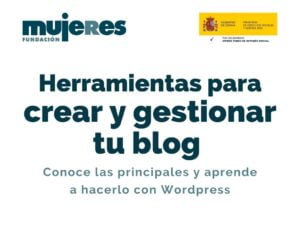 Grupo de Activatenred: Herramientas para crear y gestionar tu blog
