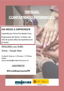 Compartiendo experiencias: "Sin miedo a emprender"