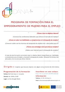 Cursos online: Empoderamiento de la mujer para la mejora de la empleabilidad