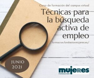Curso online: "Técnicas para la búsqueda activa de empleo" (junio 2021)