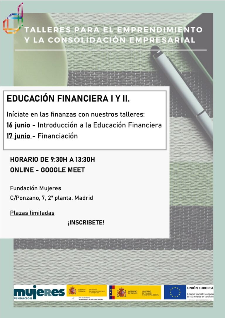 Taller Online: Educación Financiera I y II