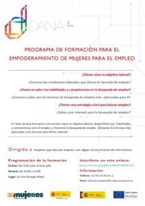 Cursos online: Empoderamiento de la mujer para la mejora de la empleabilidad