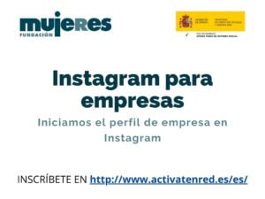 Grupo de Activatenred: Instagram para empresas