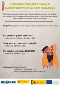 Taller online: Las cosas del querer