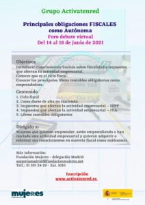 Grupo Activatenred: Principales obligaciones fiscales como Empresarial individual