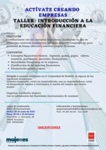 Taller presencial: Introducción a la Educación Financiera