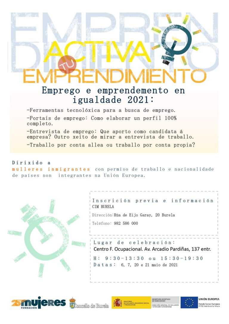 Activa as túas competencias para o emprego en Burela