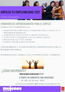 Programa Impulsa tu Empleabilidad 2021 en Ciempozuelos (Madrid)