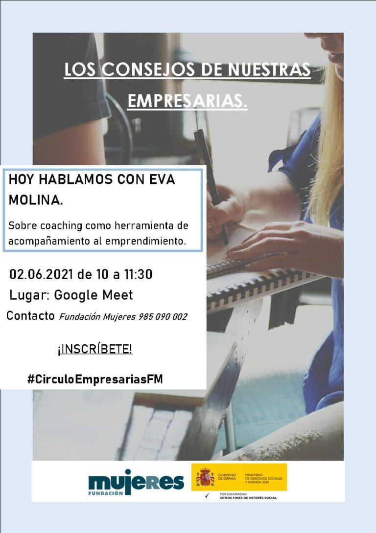 Los consejos de nuestras empresarias: Hoy hablamos con Eva Molina