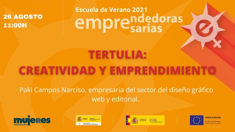EscuelaDeVerano-Tertulia: Creatividad y emprendimiento