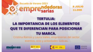 EscuelaDeVerano-Tertulia: La importancia de los elementos que te diferencian para posicionar tu marca