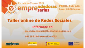 EscuelaDeVerano-Taller: Redes sociales