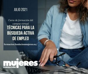 Curso online: "Técnicas para la búsqueda activa de empleo" (julio 2021)