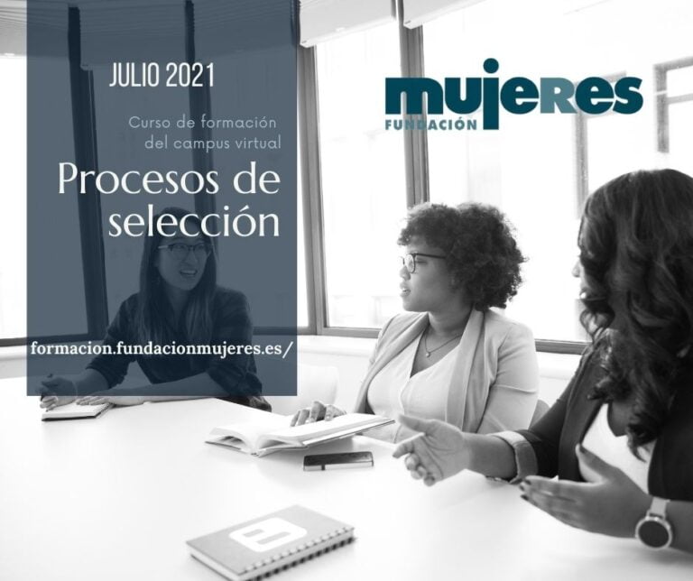Curso online: "Procesos de selección" (julio 2021)