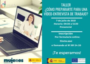 Taller: ¿Cómo prepararte para una vídeo-entrevista de trabajo?