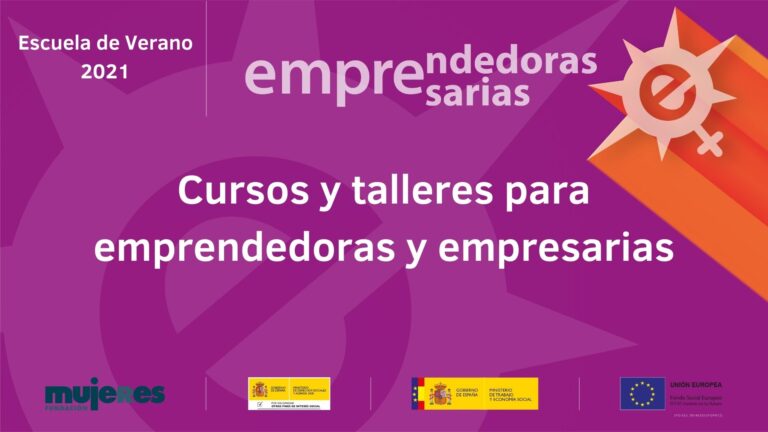 Escuela de Verano - Cursos y talleres para emprendedoras y empresarias