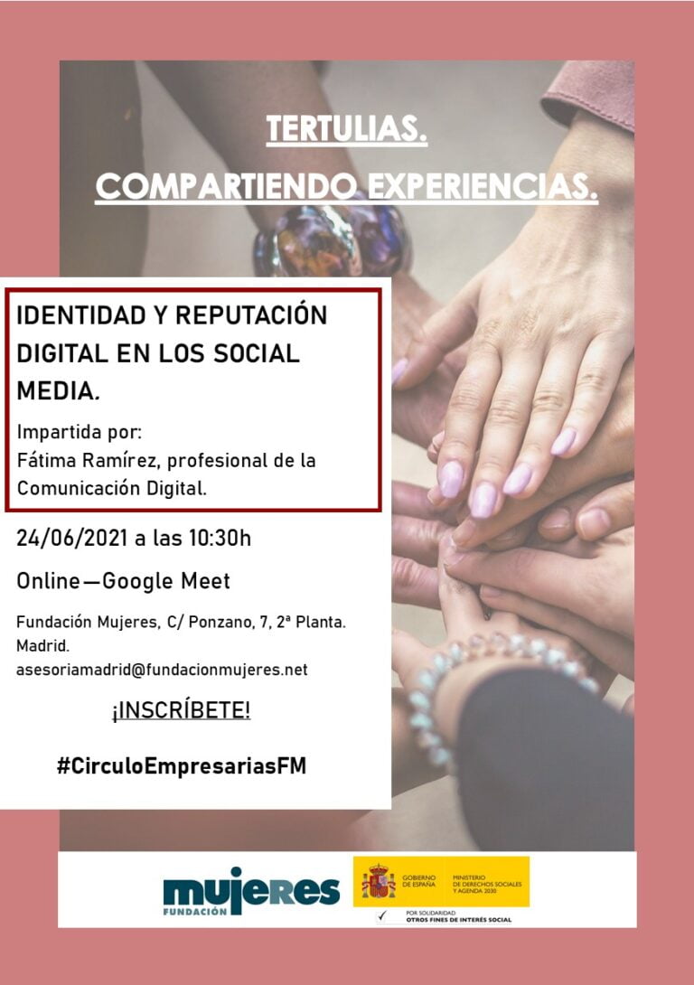 Compartiendo experiencias: "Identidad y reputación digital en la web y en los social media".